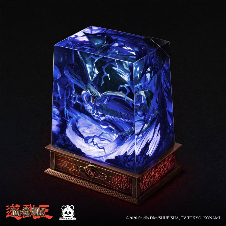 Yu-Gi-Oh! Duel Monsters Blue-Eyes White Dragon Diorama LED Lamp Gallery Image 5