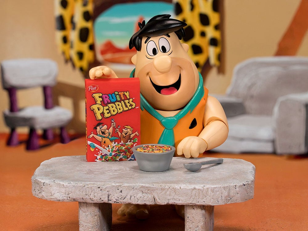 Fruity Pebbles Fred Flintstone 1/12 Scale Action Figure Gallery Image 1