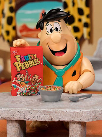 Fruity Pebbles Fred Flintstone 1/12 Scale Action Figure Gallery Image 2
