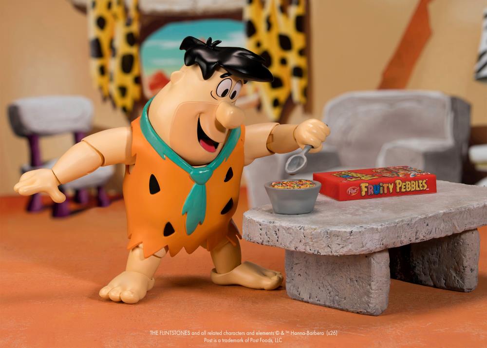 Fruity Pebbles Fred Flintstone 1/12 Scale Action Figure Gallery Image 5