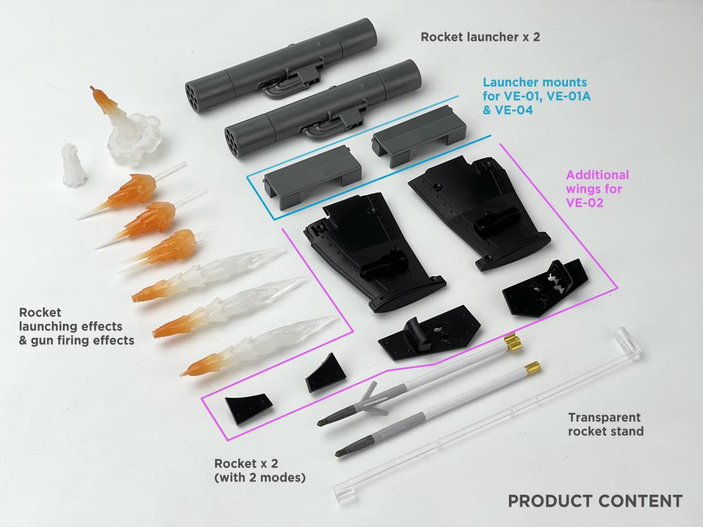 VEA-02 Rocket Launcher Set Gallery Image 3