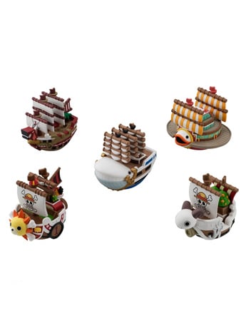 One Piece Grandline YuraColle Series Random Ship Figure Gallery Image 2