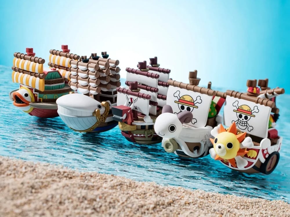 One Piece Grandline YuraColle Series Random Ship Figure Gallery Image 1