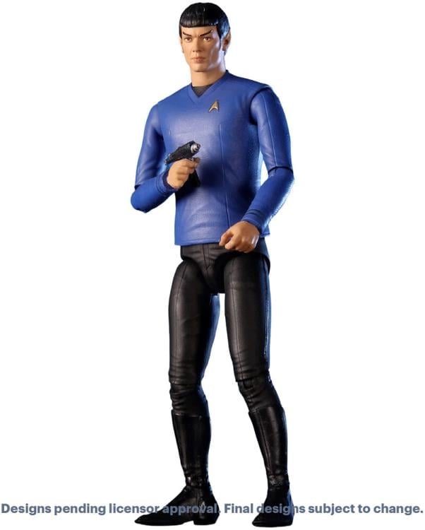 Star Trek: Strange New Worlds Spock 4.5" Action Figure Gallery Image 4