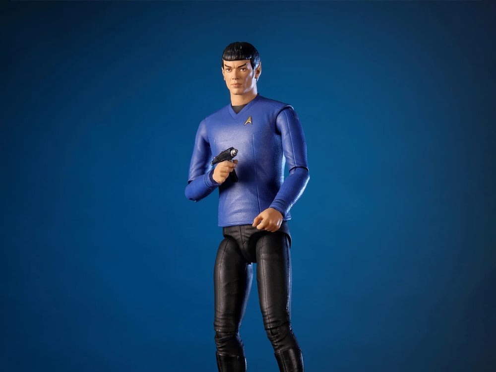 Star Trek: Strange New Worlds Spock 4.5" Action Figure Gallery Image 1