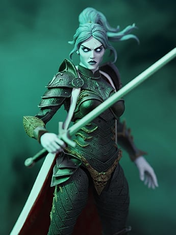 Court of the Dead Shard (Mourner Fidelis Ver.) 1/12 Scale BBTS Exclusive Action Figure Gallery Image 2