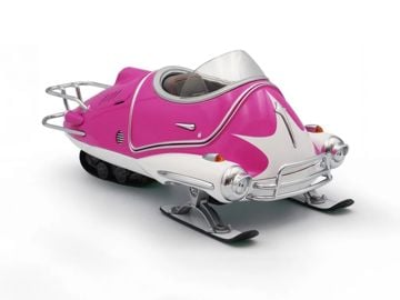 Fallout Hot Pink Snowtrack Fusion Flea 1/18 Scale Limited Edition
