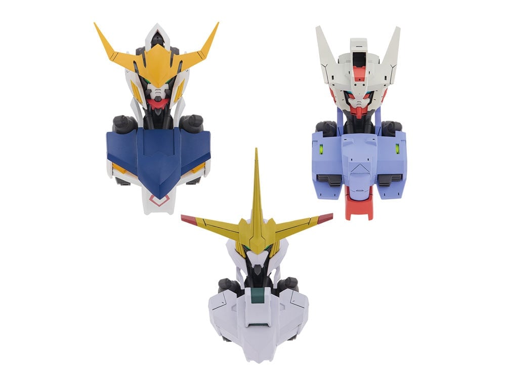 Mobile Suit Gundam: Iron-Blooded Orphans Ichibansho Zakka Gundam MS Head Magnet Box of 4 Magnets Gallery Image 1
