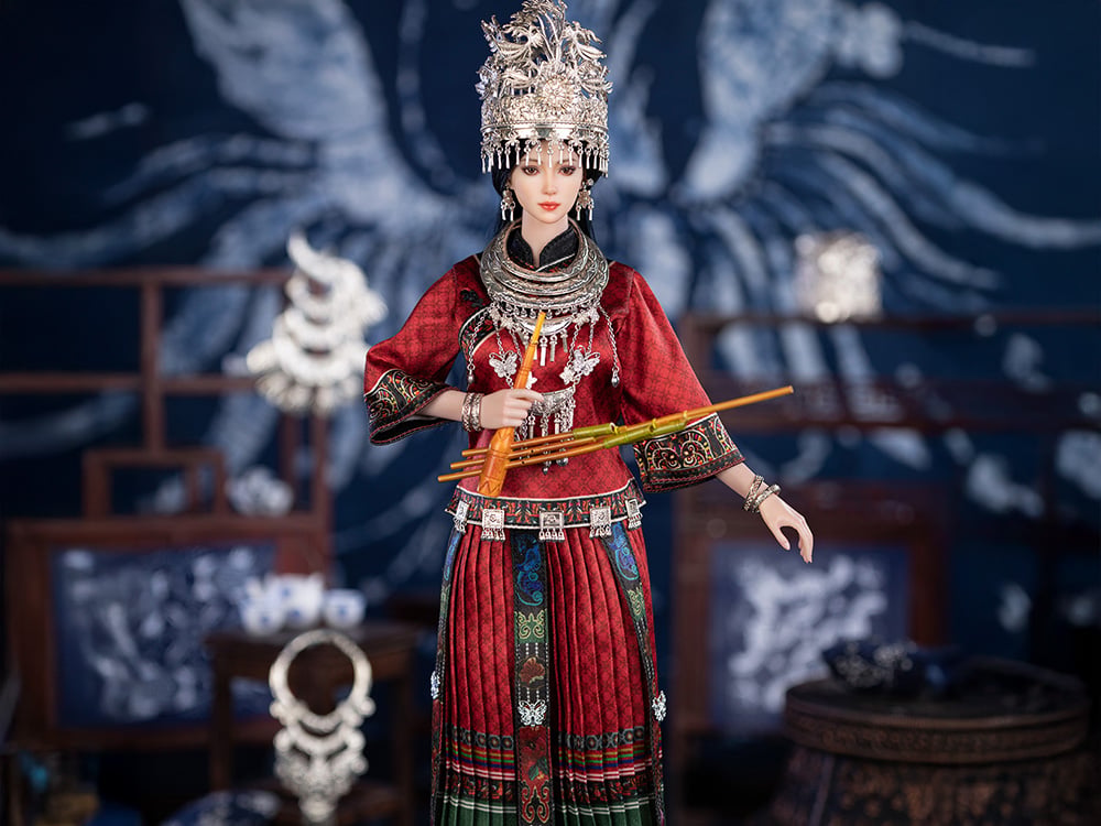 The Miao of China's 56 Ethnic Groups (Red Ver.) 1/6 Scale Figure Gallery Image 1