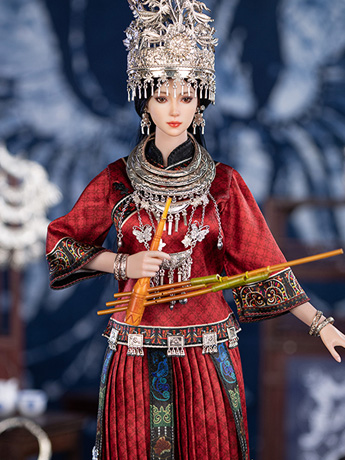 The Miao of China's 56 Ethnic Groups (Red Ver.) 1/6 Scale Figure Gallery Image 2