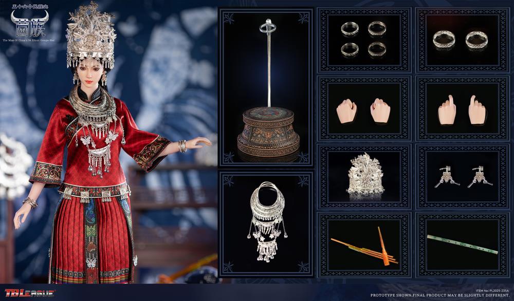 The Miao of China's 56 Ethnic Groups (Red Ver.) 1/6 Scale Figure Gallery Image 11