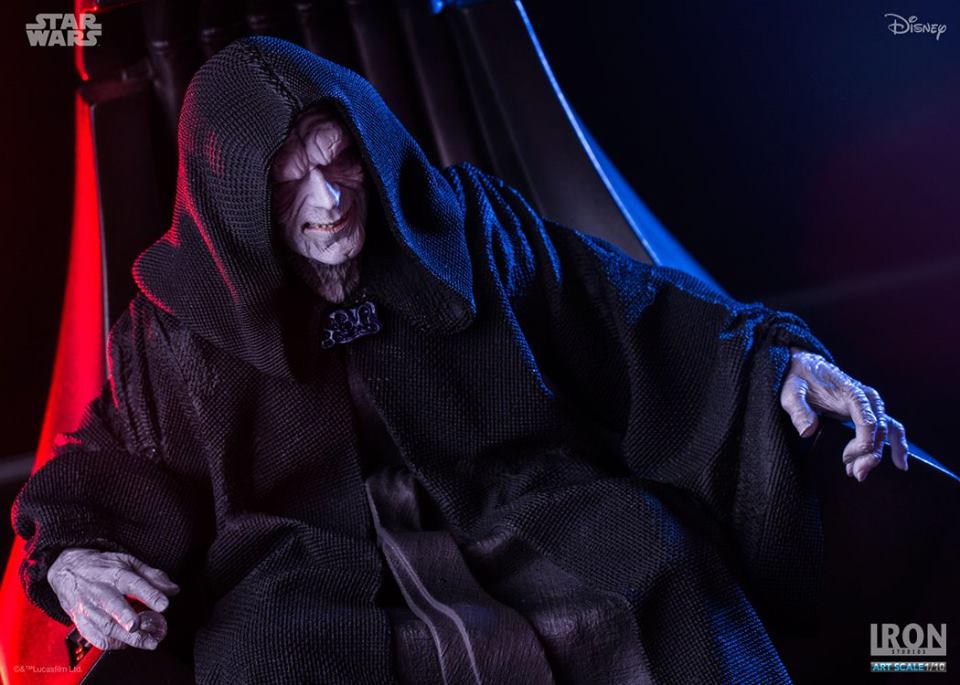 Star Wars Emperor Palpatine (Return of the Jedi) 1/10 Art Scale Statue Gallery Image 9