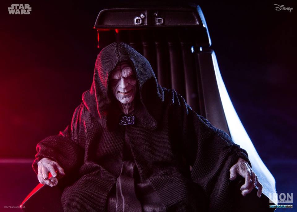 Star Wars Emperor Palpatine (Return of the Jedi) 1/10 Art Scale Statue Gallery Image 8