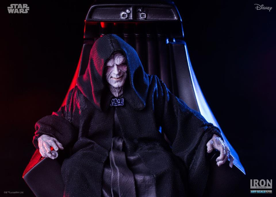 Star Wars Emperor Palpatine (Return of the Jedi) 1/10 Art Scale Statue Gallery Image 10