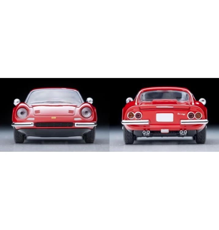 Tomica Limited Vintage 1971 Dino 246 GT (Red) 1/64 Scale Model