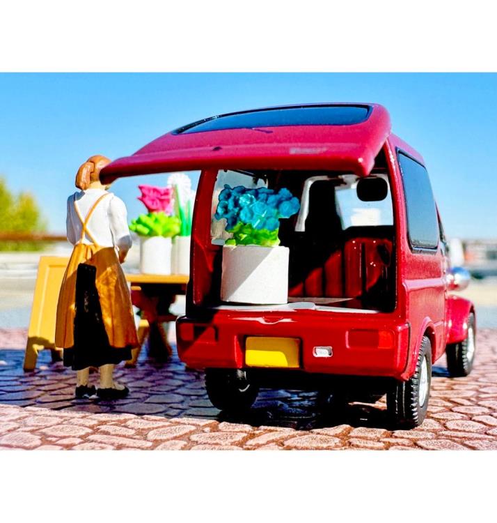Tomica Diocolle 64 Carsnap 17b Flower Shop Set