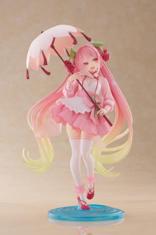 Vocaloid AMP+ Sakura Miku (Sakura Dress Ver.) Figure Gallery Image 11