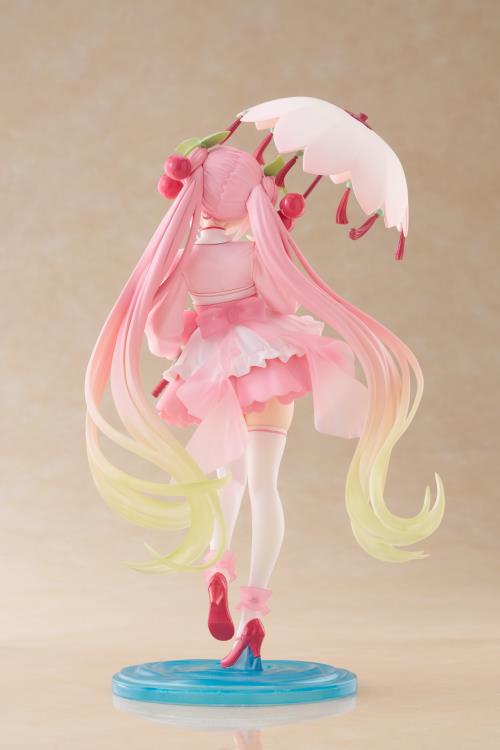 Vocaloid AMP+ Sakura Miku (Sakura Dress Ver.) Figure Gallery Image 9
