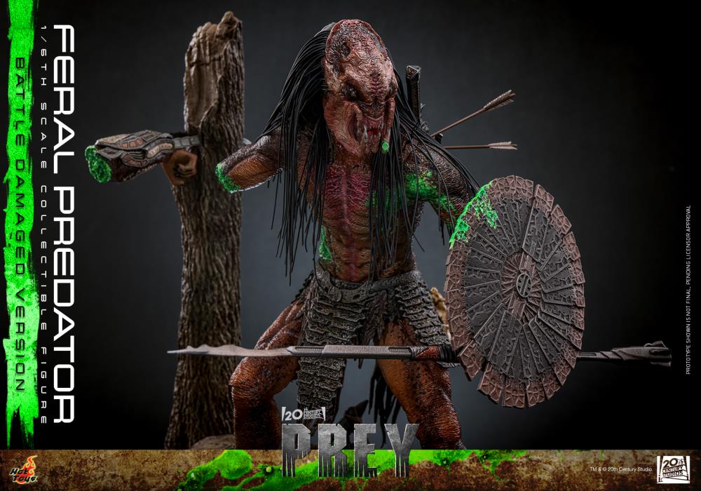 Prey TMS173 Feral Predator (Battle Damaged Ver.) 1/6th Scale Collectible Figure Gallery Image 16