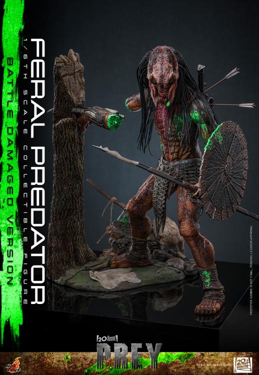 Prey TMS173 Feral Predator (Battle Damaged Ver.) 1/6th Scale Collectible Figure Gallery Image 5