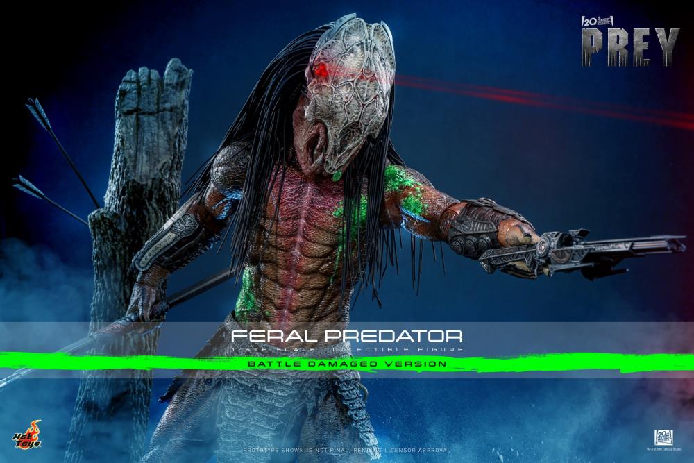 Prey TMS173 Feral Predator (Battle Damaged Ver.) 1/6th Scale Collectible Figure Gallery Image 3