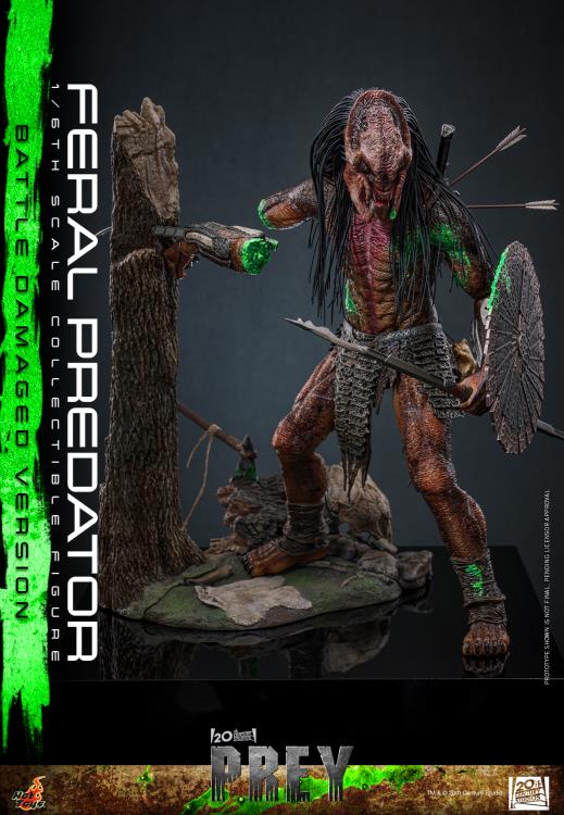 Prey TMS173 Feral Predator (Battle Damaged Ver.) 1/6th Scale Collectible Figure Gallery Image 8