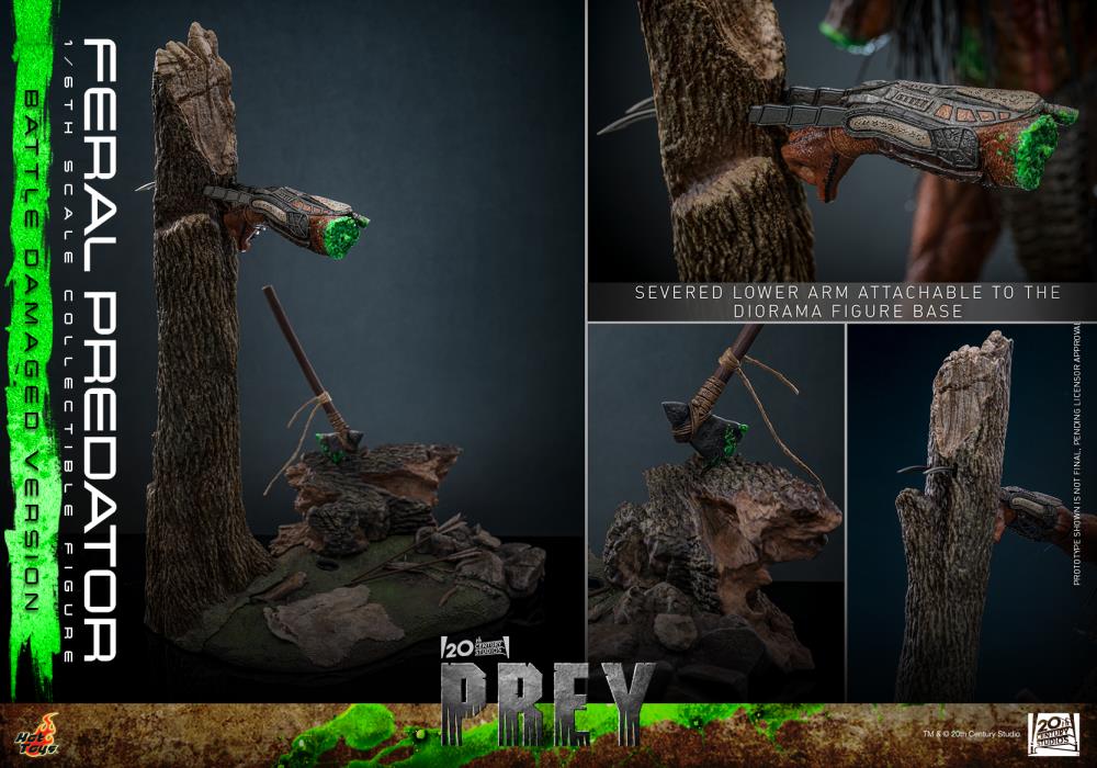 Prey TMS173 Feral Predator (Battle Damaged Ver.) 1/6th Scale Collectible Figure Gallery Image 19