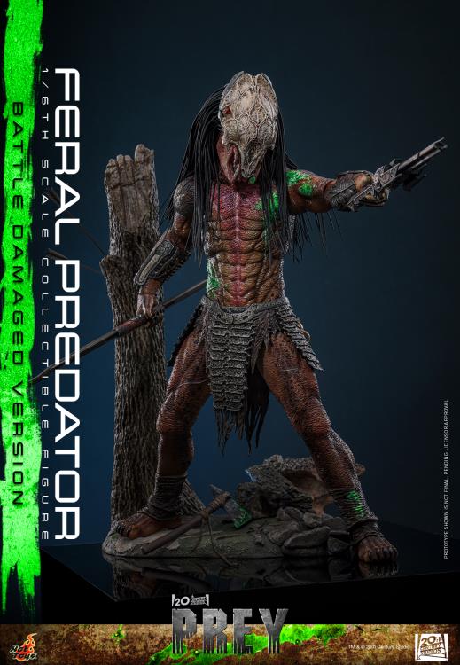 Prey TMS173 Feral Predator (Battle Damaged Ver.) 1/6th Scale Collectible Figure Gallery Image 4