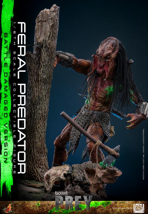Prey TMS173 Feral Predator (Battle Damaged Ver.) 1/6th Scale Collectible Figure Gallery Image 6