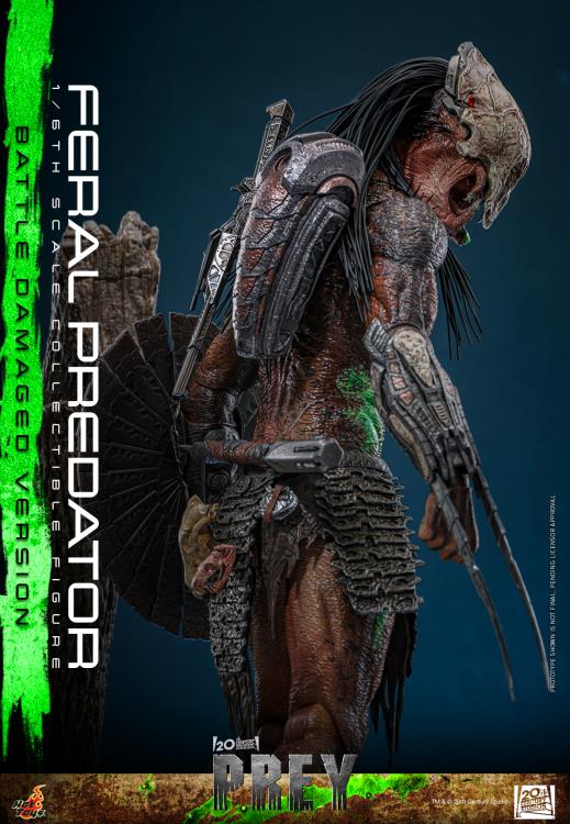 Prey TMS173 Feral Predator (Battle Damaged Ver.) 1/6th Scale Collectible Figure Gallery Image 9