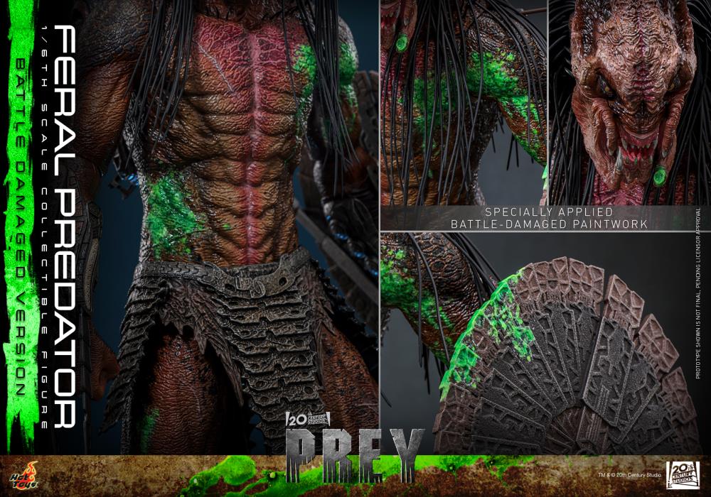 Prey TMS173 Feral Predator (Battle Damaged Ver.) 1/6th Scale Collectible Figure Gallery Image 18