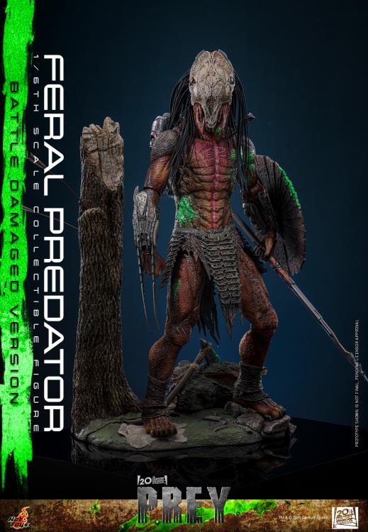 Prey TMS173 Feral Predator (Battle Damaged Ver.) 1/6th Scale Collectible Figure Gallery Image 7