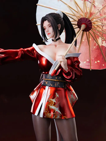 The King of Fighters Mai Shiranui (Anniversary Edition) 1/4 Scale Figure (With Bonus) Gallery Image 2