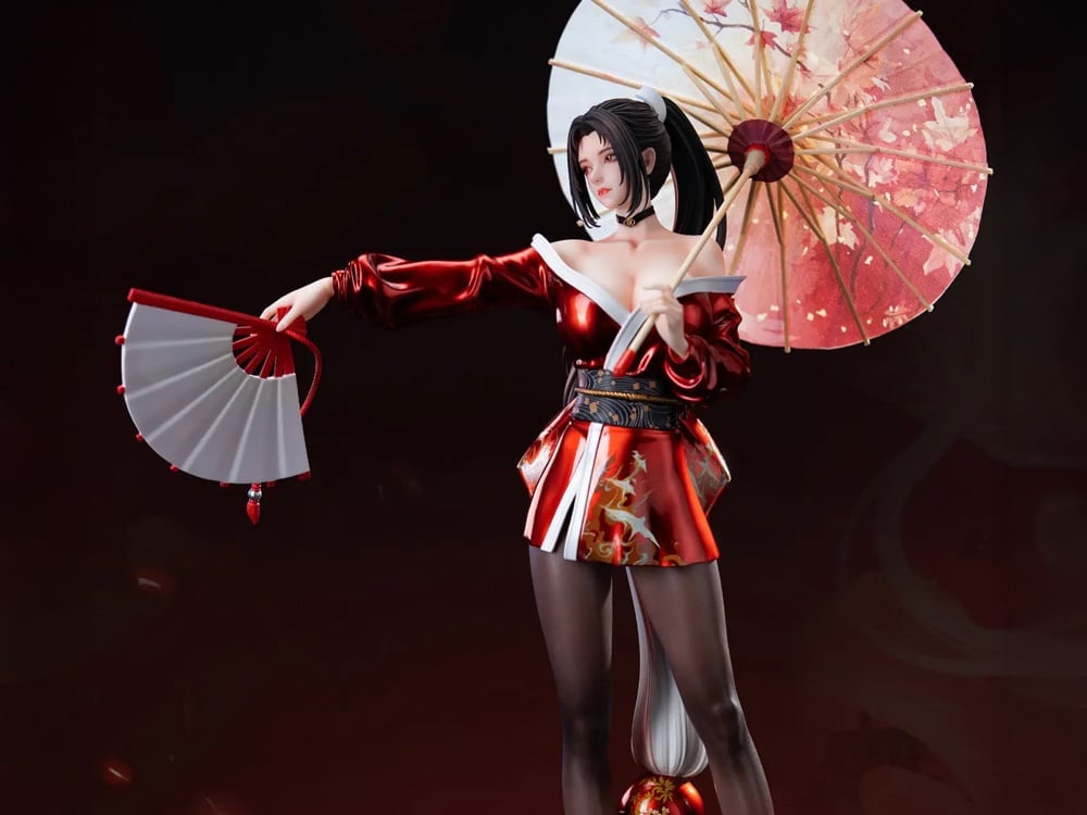 The King of Fighters Mai Shiranui (Anniversary Edition) 1/4 Scale Figure (With Bonus) Gallery Image 1