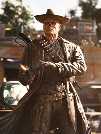Fallout Real Elite Masterline The Ghoul 1/4 Scale Statue Gallery Image 2