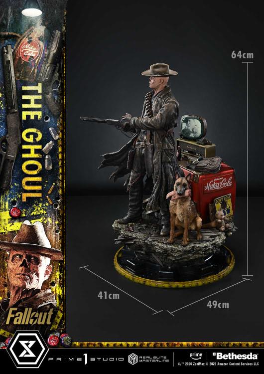 Fallout Real Elite Masterline The Ghoul 1/4 Scale Statue Gallery Image 48