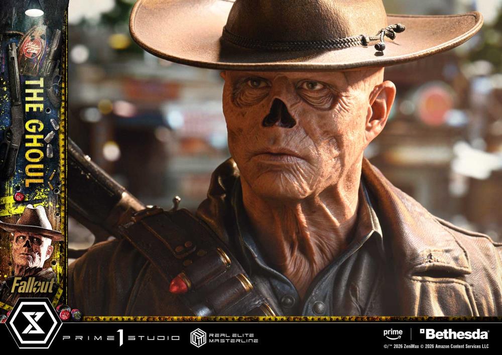 Fallout Real Elite Masterline The Ghoul 1/4 Scale Statue Gallery Image 5