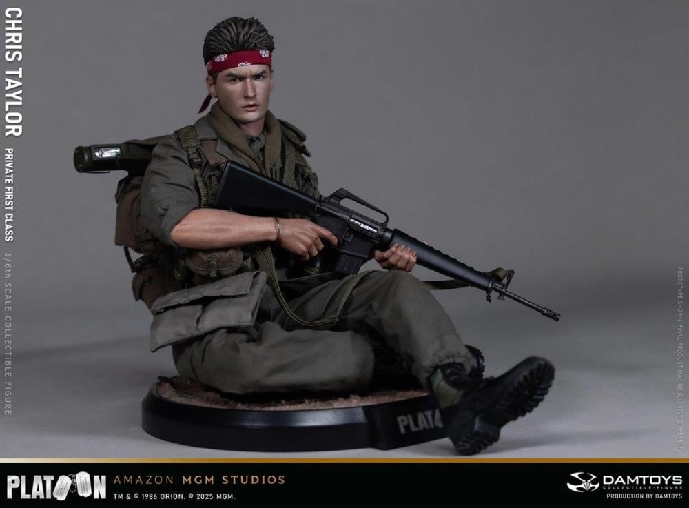 Platoon Chris Taylor 1/6 Scale Action Figure Gallery Image 5