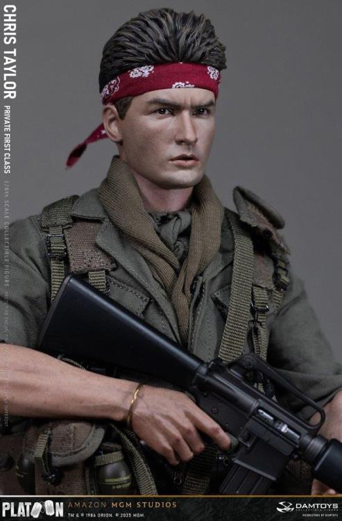 Platoon Chris Taylor 1/6 Scale Action Figure Gallery Image 7