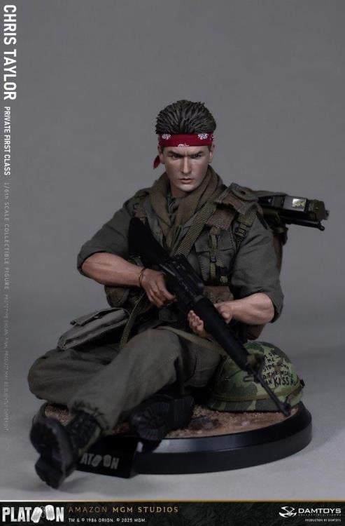 Platoon Chris Taylor 1/6 Scale Action Figure Gallery Image 6