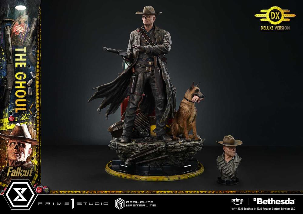Buste The Ghoul – Fallout, Résine, édition Kutonsculpts, France, 2024