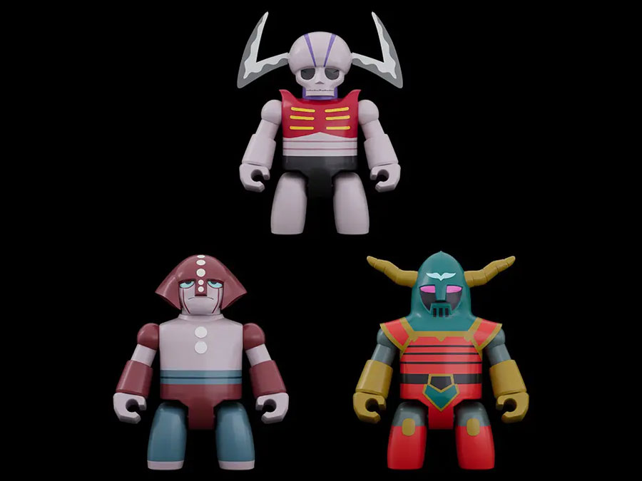 Mazinger Z Brickroid Mechanical Beasts 1 Figure Set Gallery Image 1