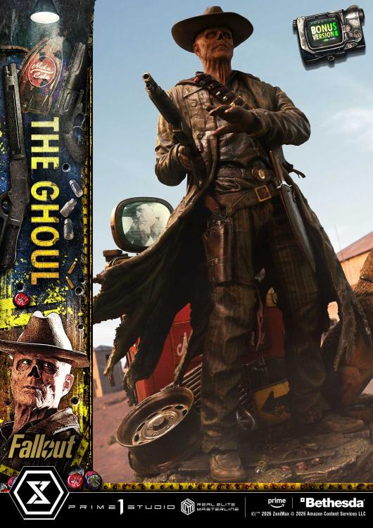 Fallout Real Elite Masterline The Ghoul (Deluxe Bonus Ver.) 1/4 Scale Statue Gallery Image 46