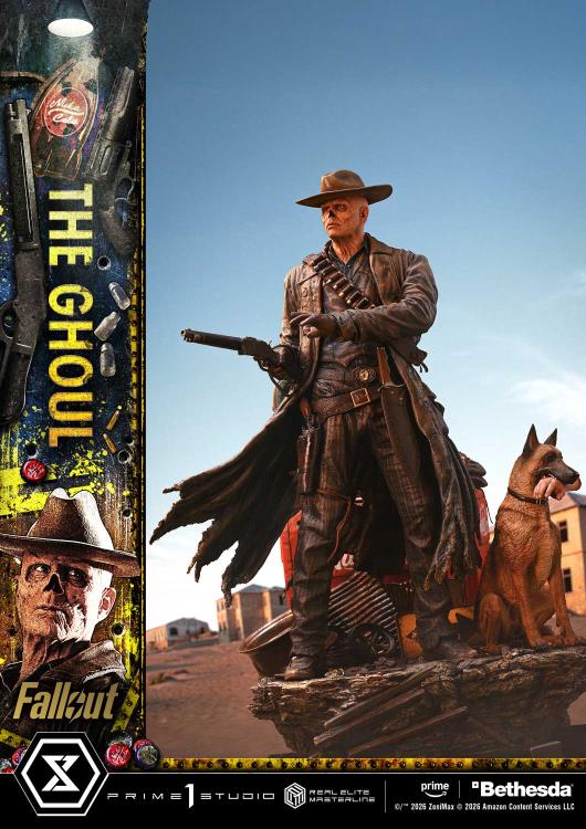 Fallout Real Elite Masterline The Ghoul (Deluxe Bonus Ver.) 1/4 Scale Statue Gallery Image 84