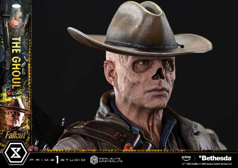 Fallout Real Elite Masterline The Ghoul (Deluxe Bonus Ver.) 1/4 Scale Statue Gallery Image 98