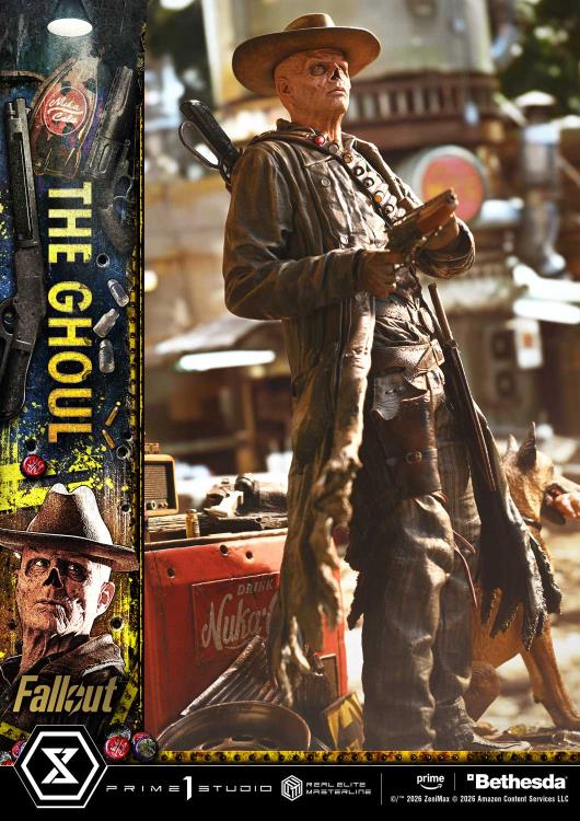 Fallout Real Elite Masterline The Ghoul (Deluxe Bonus Ver.) 1/4 Scale Statue Gallery Image 86