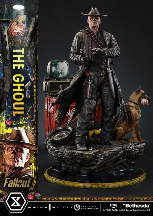 Fallout Real Elite Masterline The Ghoul (Deluxe Bonus Ver.) 1/4 Scale Statue Gallery Image 38