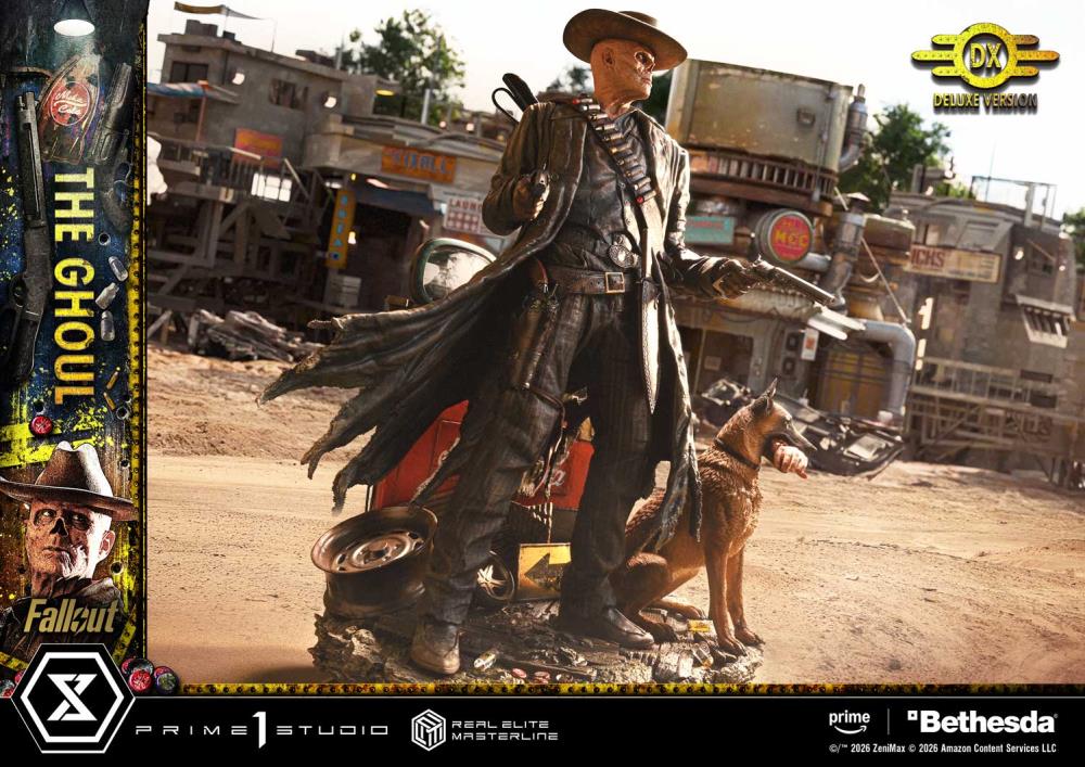 Fallout Real Elite Masterline The Ghoul (Deluxe Bonus Ver.) 1/4 Scale Statue Gallery Image 67