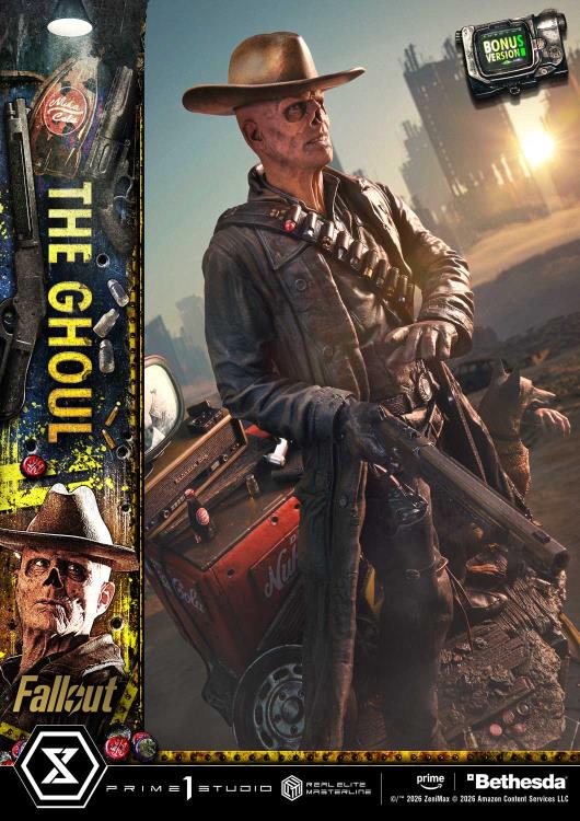 Fallout Real Elite Masterline The Ghoul (Deluxe Bonus Ver.) 1/4 Scale Statue Gallery Image 45