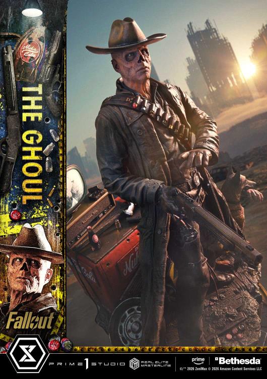 Fallout Real Elite Masterline The Ghoul (Deluxe Bonus Ver.) 1/4 Scale Statue Gallery Image 82